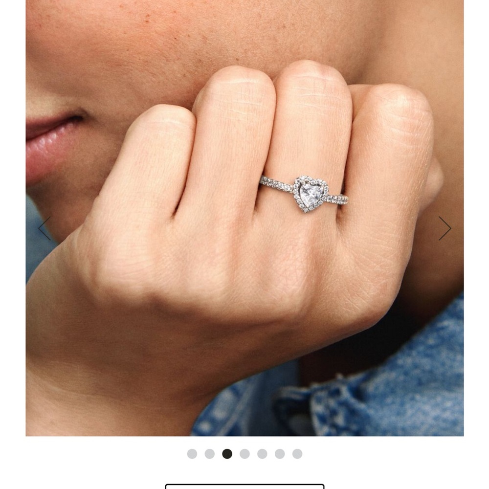 Elevated Heart Ring - Picture 4 of 4